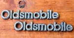 77-85 Gm Oldsmobile Front Fender Nameplate Emblems Badges Trim Pair Oem 555735. Fixed Price $35.99.