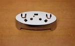 2010-2015 Ford Grille Emblem Inner FL14 8200 PIA4 Chrome Oem. Fixed Price $41.12.