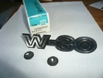 1970 1972 Oldsmobile W-30 Emblem Nos 230995 GR.8.147 406479. Fixed Price $96.96.
