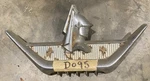 1957 1958 1959 Dodge Custom Royal Lancer Trunk Emblem Marker Badge Logo. Fixed Price $75.00.