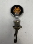 Vintage Pontiac Sun Ornate Flower Hood Ornament Emblem Octagon. Fixed Price $55.66.