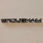 Cadillac/oldsmobile "brougham" Metal Emblem - P/n 1741925 With Pins*. Fixed Price $7.99.