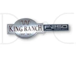 03-07 F250 F-250 King Ranch Lariat Super Duty Fender Badge Emblem Plate Rh Right. Fixed Price $45.00.