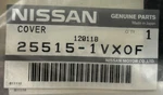 Nissan Infiniti Genuine 25515-1VX0F Felt Tape Sheet Oem Replacement Part. Fixed Price $15.92.