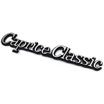 1977-85 Chevrolet; "caprice Classic" Front Fender & Roof Sail Panel Emblem;. Fixed Price $39.99.