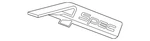 Genuine Acura Deck Lid Emblem 75732-TJB-A01. Fixed Price $45.89.