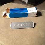 Nos 1984 Lincoln Mark Vii Dash Emblem. Fixed Price $79.99.