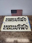 New Chevrolet Silverado Hd 2020-24 High Country Gloss Black Emblems 85101611 Oem. Fixed Price $62.96.