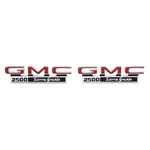 For 1971-1972 Gmc Truck Front Fender Emblems, 2500 Sierra Grande Trim Parts. Fixed Price $114.85.