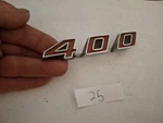 1968 69 70 71 72 Pontiac Lemans 400 Rocker Panel Emblem Oem 9791484 Gm. Fixed Price $24.99.