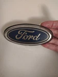 Vintage 1987 Ford Crown Victoria Chrome Emblem Key Lock Cover Trunk A790A. Fixed Price $56.00.