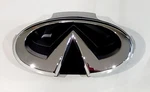 Genuine New Infiniti M35 M45 Front Grille Emblem Chrome 2006 2007. Fixed Price $59.99.