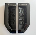 2017-2022 Ford Fender Platinum F250 Blackout Nameplate Side Badges (l/r) Pair. Fixed Price $168.95.