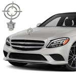 For Mercedes-benz Front Hood Ornament Mounted Standing Star Badge Emblem Us New. Fixed Price $28.99.