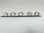 1973-80 Mercedes W116 300SD Rear Deck Lid Emblem Badge Nameplate 1168171715 Oem. Fixed Price $13.29.