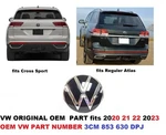 2020 2021 2022 2023 Volkswagen Atlas Rear Hatch Emblem 3CM 853 630 Dpj. Fixed Price $32.00.