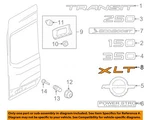 Ford Oem 14-23 Transit Connect Back Door Exterior Trim-nameplate FK4Z9942528A. Fixed Price $27.82.