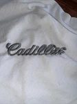 1970'S Cadillac Emblem Logo Badge Nameplate Script Oem Gm Part Number 1607891. Fixed Price $35.00.