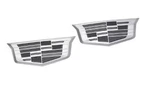 Genuine Cadillac Emblems Monochrome Finish 84672031. Fixed Price $117.00.