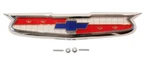 Trim Parts Hood Emblem And Bezel Assembly For 1955 Chevy Bel Air Nomad 150 210. Fixed Price $99.98.