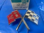 Gm 65-66 Chevrolet Corvette Front Nose Emblem 3872929. Fixed Price $74.00.