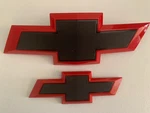 Front Grille & Rear Black Bowtie Emblem Set For 2015 - 2020 Gm Tahoe Suburban. Fixed Price $41.95.