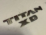 2016-2020 Nissan Titan Xd Rear Tailgate Emblem Badge Letters 93490-EZ10B Oem. Fixed Price $26.50.