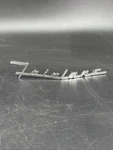 1956 Ford Fairlane Hood Emblem BN-16604-B Script Badge Nameplate Reproduction. Fixed Price $49.99.
