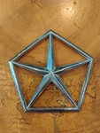 Chrysler Oem Chrome Metal 4" Star Emblem Badge Logo 4238524. Fixed Price $11.25.