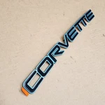 90-95 C4 Corvette ZR1 Rear Bumper Emblem Script Letters Badge Nos Turquoise Gm. Fixed Price $265.00.