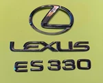 2004 2005 2006 Lexus Rear Trunk Chrome Logo Badge Emblem Set Oem. Fixed Price $18.95.