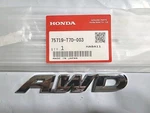 Honda 75719-T7D-003. "awd" Rear Emblem. 2016/2022 Hr-v Oem Refurbished. Fixed Price $10.00.