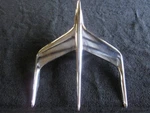 1955 56 Mercury Hood Ornament, Bird, Really Nice Early Take-off Oem Part. Fixed Price $444.00.