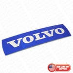 Large Grille Badge Emblem Nameplate Blue 133MM X 32MM For Volvo New 30796427. Fixed Price $10.99.