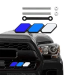 Grille Decor Badge, 3-COLOR Upgrade Emblem, Insert Trims, Tri-color Gr.... Fixed Price $32.47.