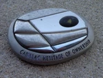 Cadillac Heritage Ownership Emblem Badge Decal Logo Front Grill Collector Oem. Fixed Price $33.71.