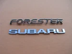 06 07 08 Subaru Forester Rear Gate Emblem Logo Badge Sign Symbol Oem Used A46680. Fixed Price $40.00.