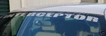 Crown Victoria Windshield Decal Script Fits Ford P71 Interceptor Police Car 4.6. Fixed Price $24.95.