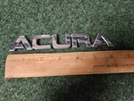 Acura Integra Rear Trunk Lid Emblem Logo Badge Name Plate Oem 3M3. Fixed Price $24.99.