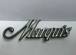 1973-1978 Mercury Marquis Badge/emblem 1/4" Chrome Metal Oem PT#D3MB-16098-BA. Fixed Price $19.50.