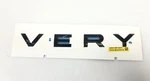 Genuine Land Rover Discovery Sport 2015+ Rear Front Black Name Plate LR063649. Fixed Price $77.91.