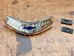 1955 1956 Chevy V6 210 Horn Cap Emblem Chrome New Made In Usa. Fixed Price $26.99.