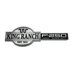 2003 2004 2005 2006 2007 Ford F250 King Ranch Lariat Super Duty Tailgate Emblem. Fixed Price $129.00.