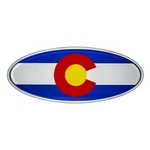 United Pacific 10974 Emblem, Die Cast, Colorado Flag. Fixed Price $44.77.