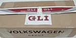 17A853688/688AJZQ Brand New Genuine 3PCS Set Emblem "gli" Red/chrome Jetta 19-21. Fixed Price $72.95.