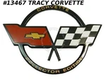 1982 Corvette Collectors Edition Only Gas Door Emblem Licensed Reproduction. Fixed Price $175.00.