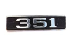 1968 1969 1970 Ford Mustang Torino Ranchero 351 Scoop Emblem C9ZB-16B621-A. Fixed Price $45.00.
