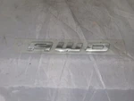 OEM12-18 Dodge Durango (all Wheel Drive) Awd Chrome Liftgate Nameplate Emblem. Fixed Price $32.20.