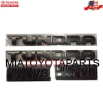 4 Set Genuine Toyota 07-20 Tundra Oem Trd Pro Black Painted Emblems. Fixed Price $125.99.