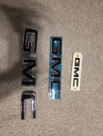 Genuine Gmc Emblems - Black 26536646. Fixed Price $85.00.